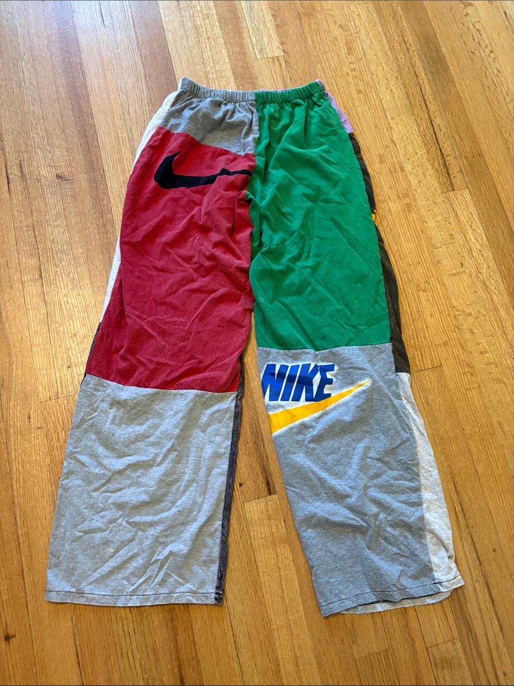 Nike Vintage Reworked Over Dyed Towel Pieced Pants